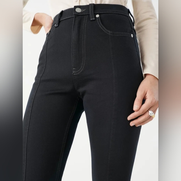 - & other stories high rise front seam flared jeans - Picture 14 of 14